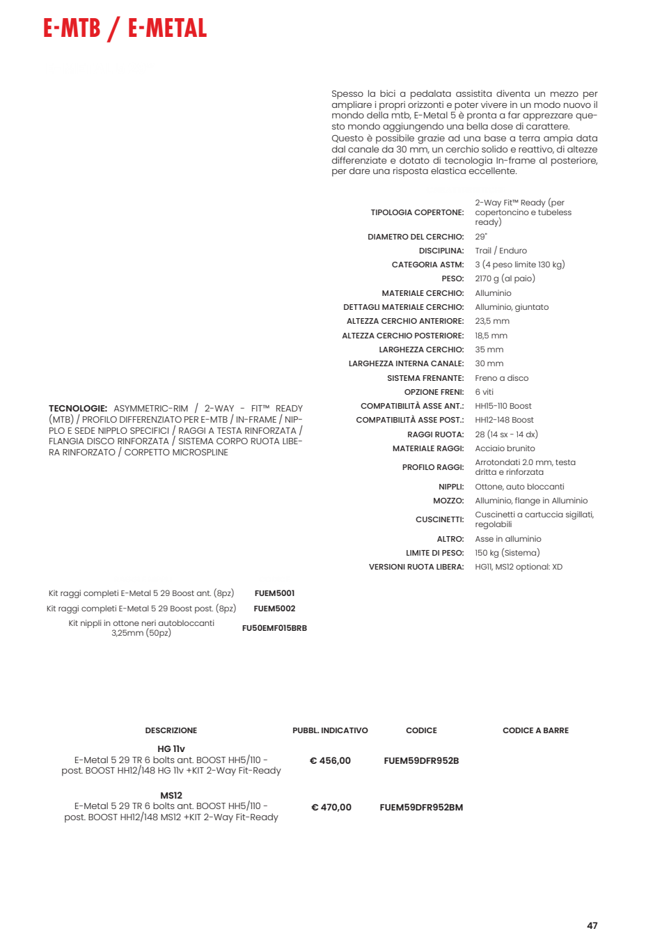 index of catalogo fulcrum